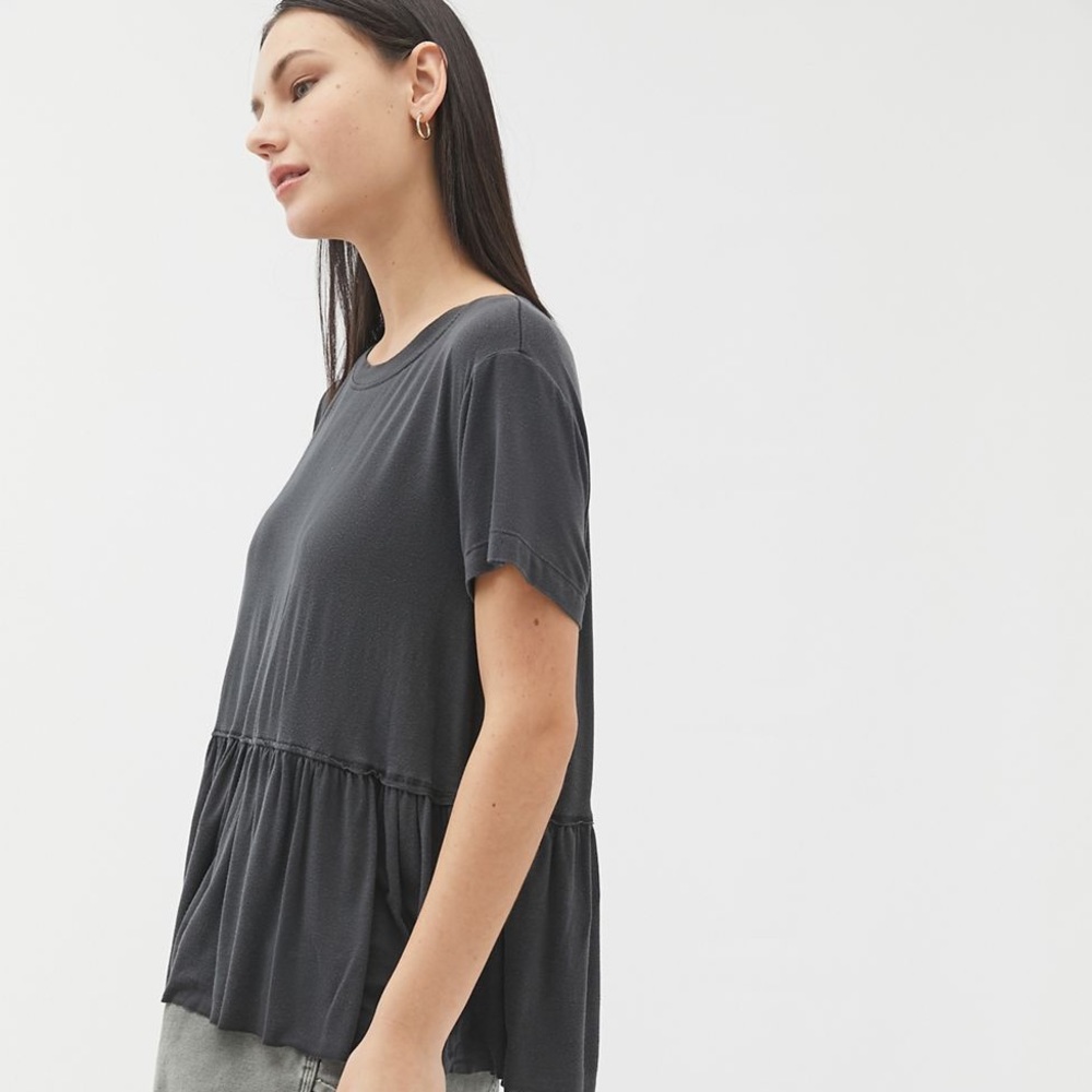 UO Truly Madly Deeply Dusty Roads Peplum Tee